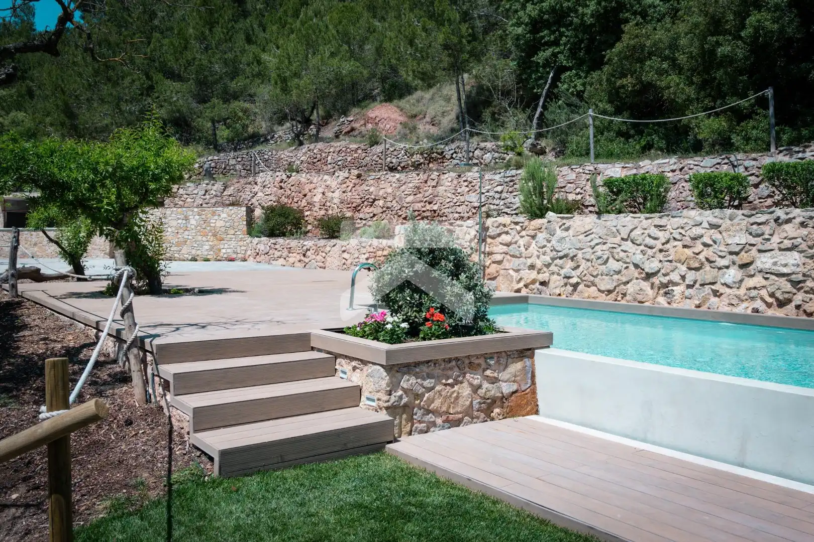 Terraza de Casa o chalet en venta en Colldejou con Aire acondicionado, Calefacción y Jardín privado