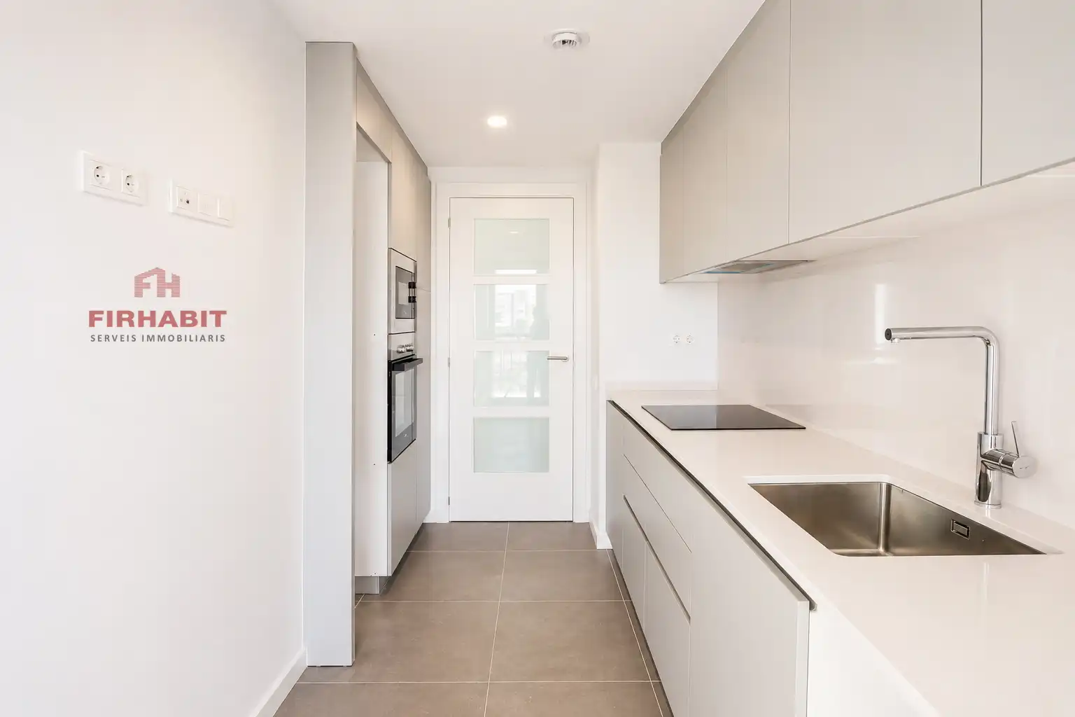 Kitchen of Flat for rent in Mataró  with Air Conditioner, Heating and Parquet flooring
