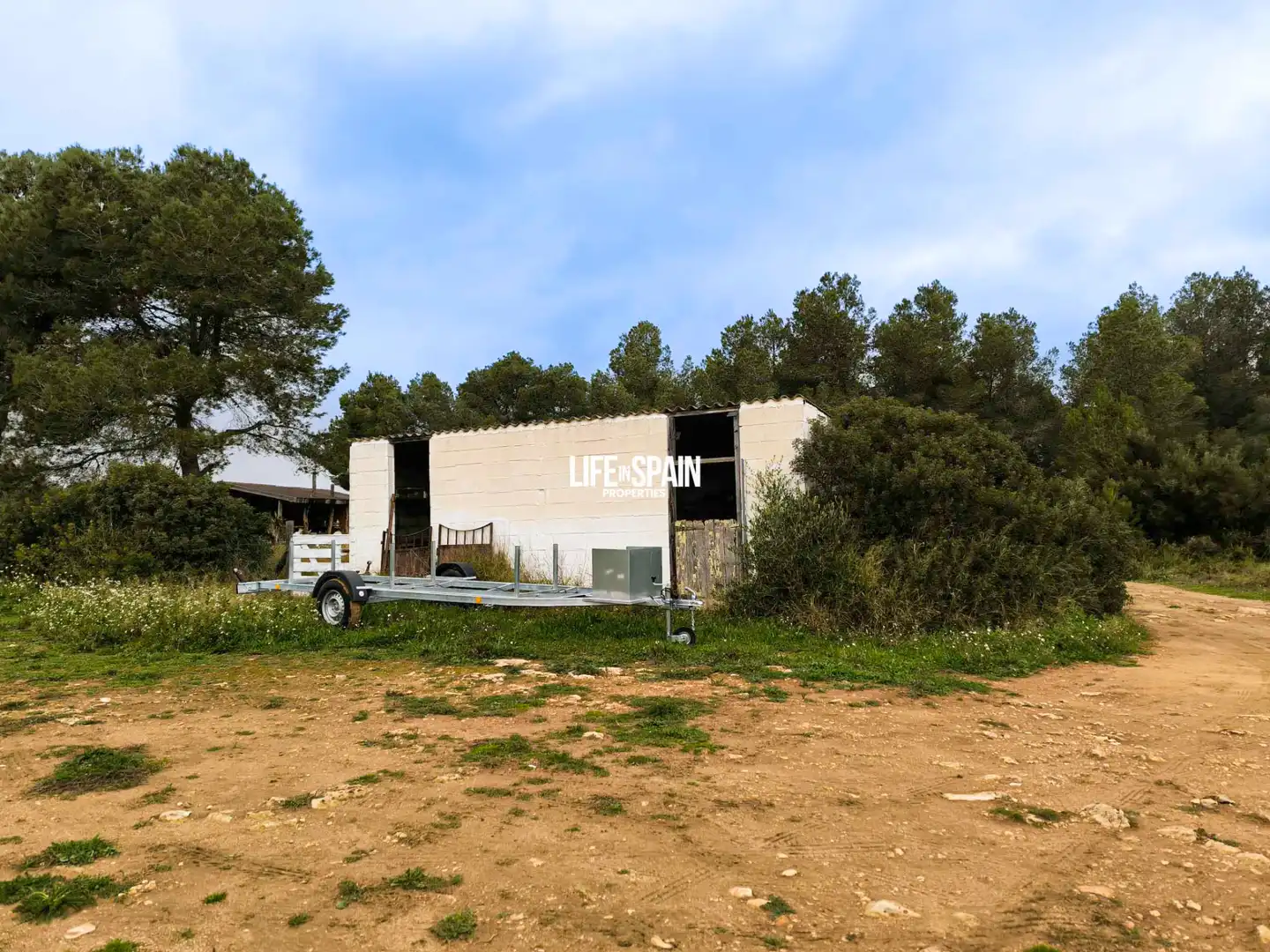 Außenansicht von Country house zum Verkauf in Rasquera mit Klimaanlage, Privatgarten und Terrasse