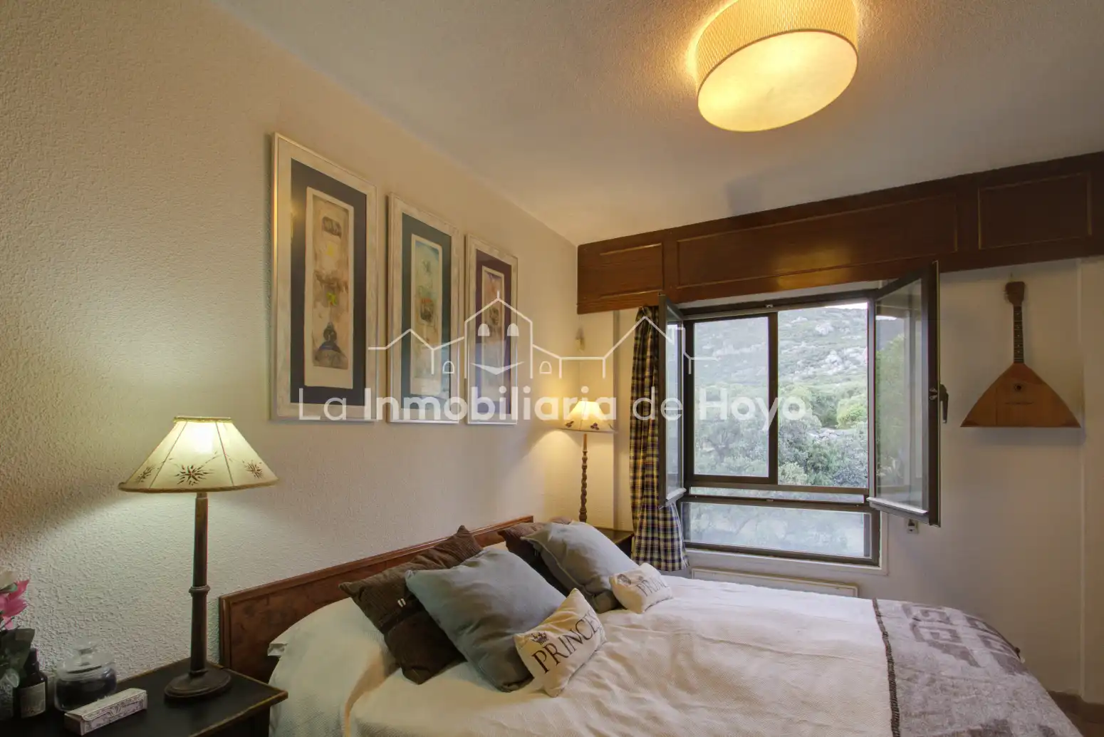 Schlafzimmer von Wohnung zum Verkauf in Hoyo de Manzanares mit Heizung, Privatgarten und Abstellraum