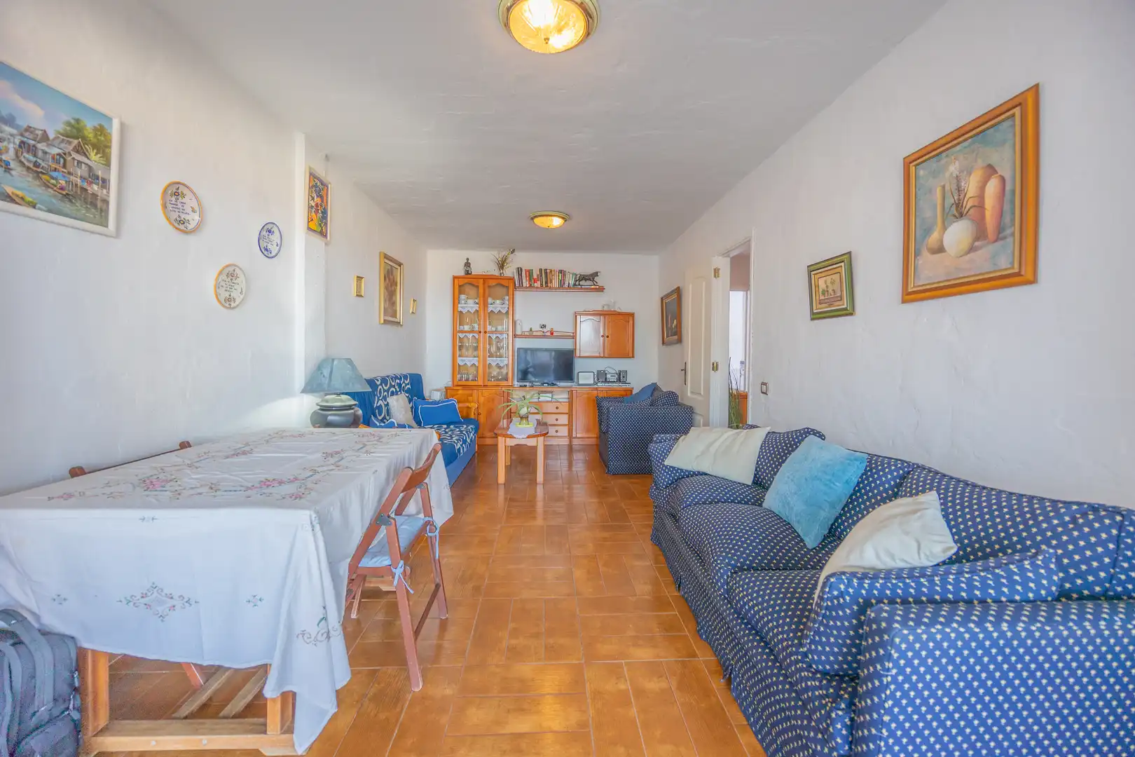 Living room of Houses for rent in Mogán  with Private garden, Terrace and Swimming Pool