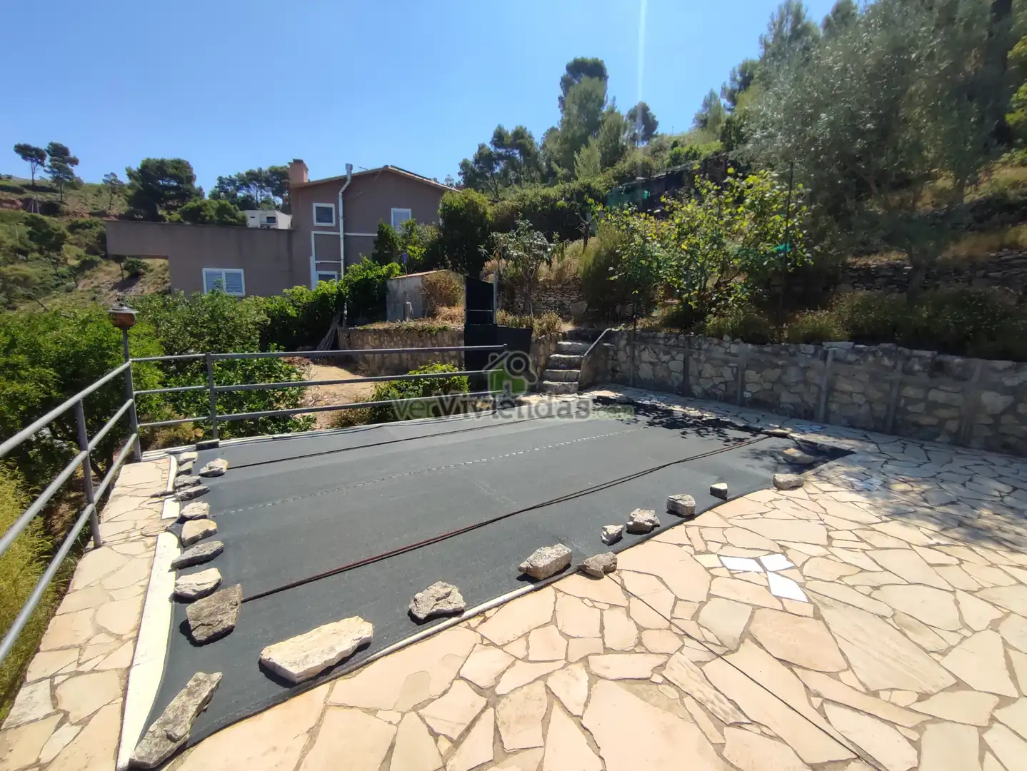 Jardín de Casa o chalet en venta en Vallirana con Calefacción, Jardín privado y Terraza