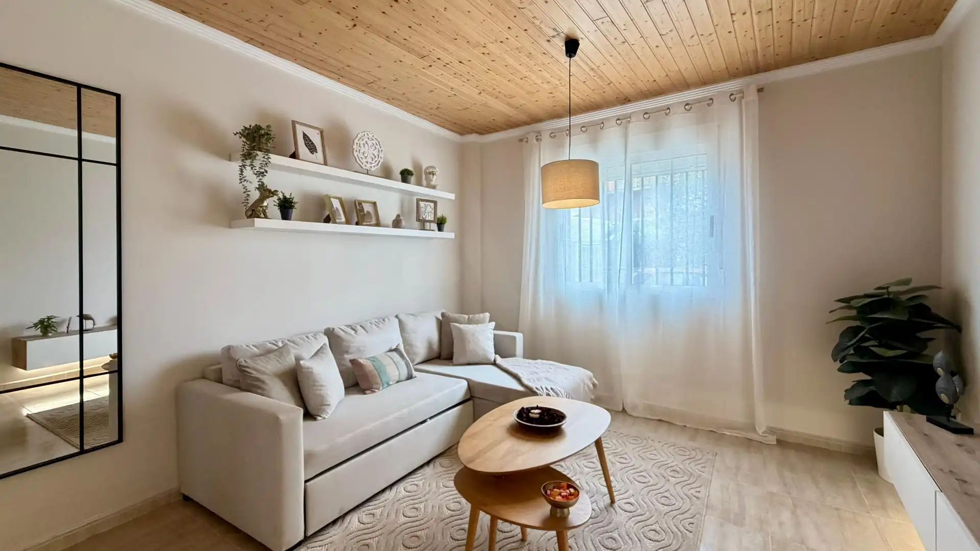 Living room of Flat for sale in Albocàsser  with Terrace