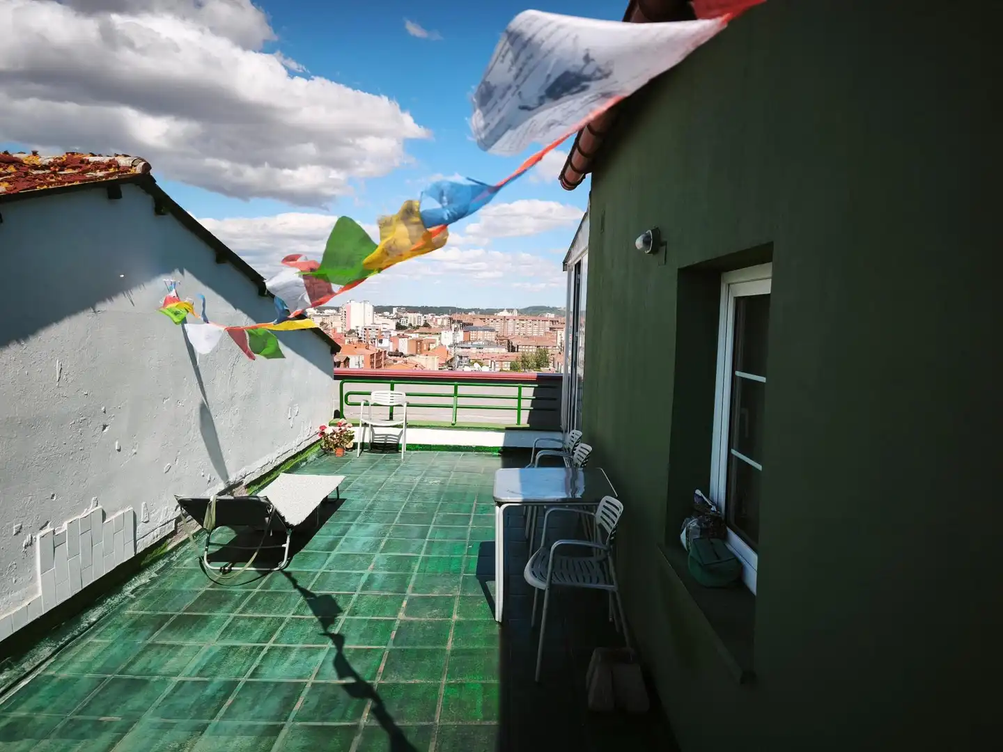 Terraza de Ático en venta en San Andrés del Rabanedo con Calefacción, Terraza y Amueblado