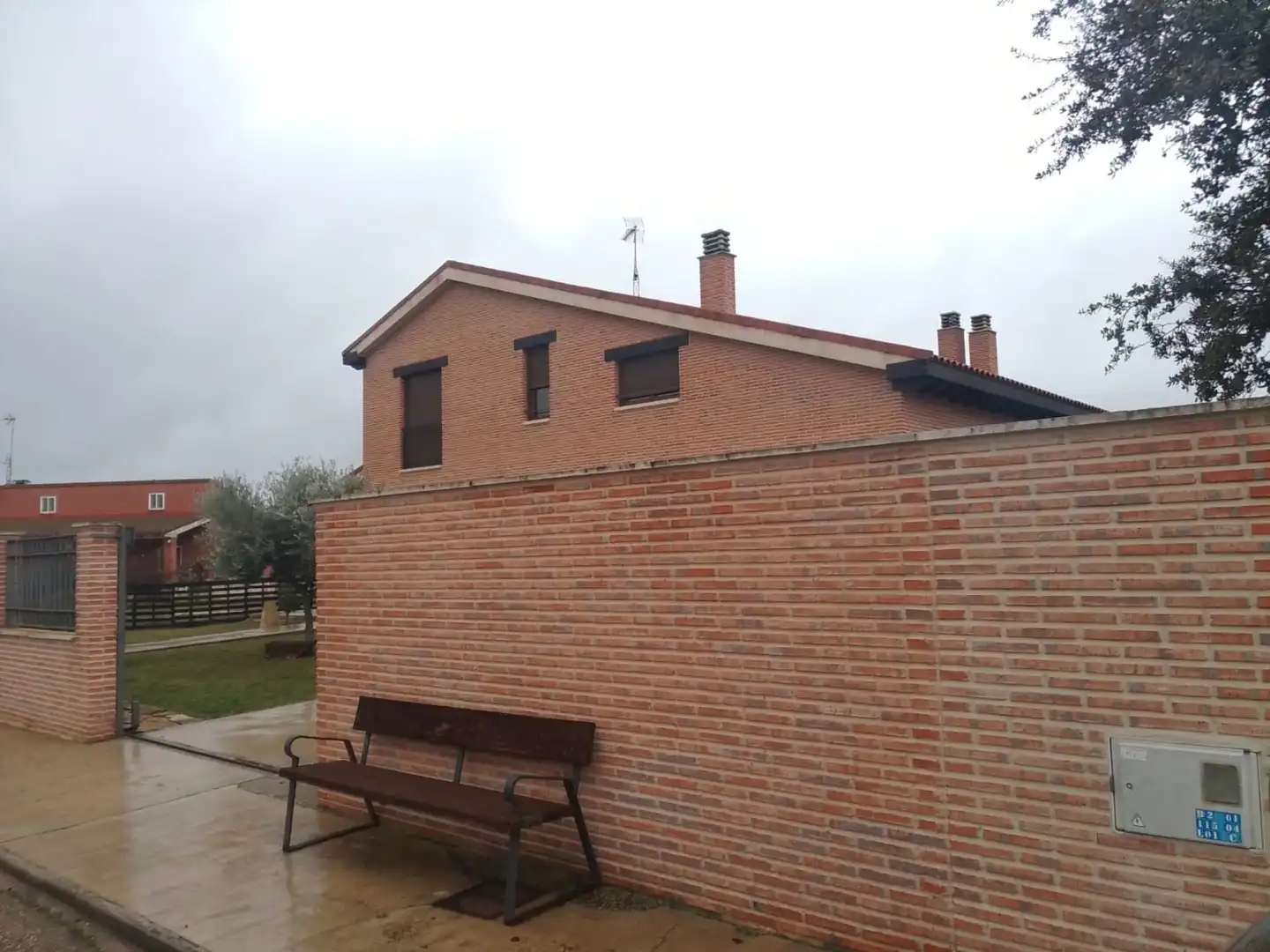 Vista exterior de Casa o xalet en venda en Quintana del Puente amb Calefacció, Jardí privat i Terrassa