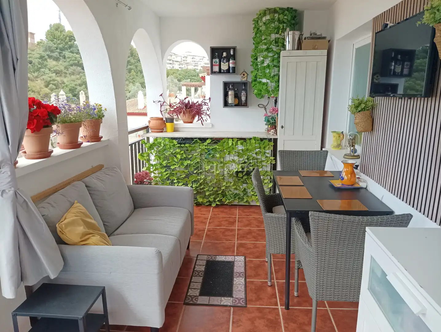 Terraza de Apartamento en venta en Benalmádena con Aire acondicionado, Calefacción y Terraza