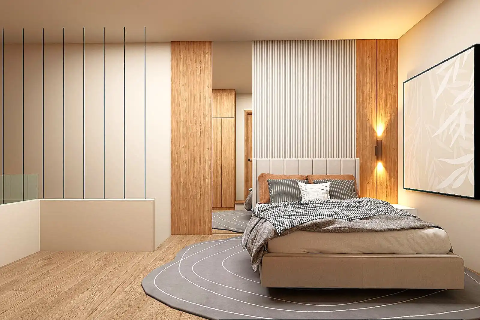 Schlafzimmer von Loft zum Verkauf in L'Hospitalet de Llobregat mit Klimaanlage, Terrasse und Abstellraum