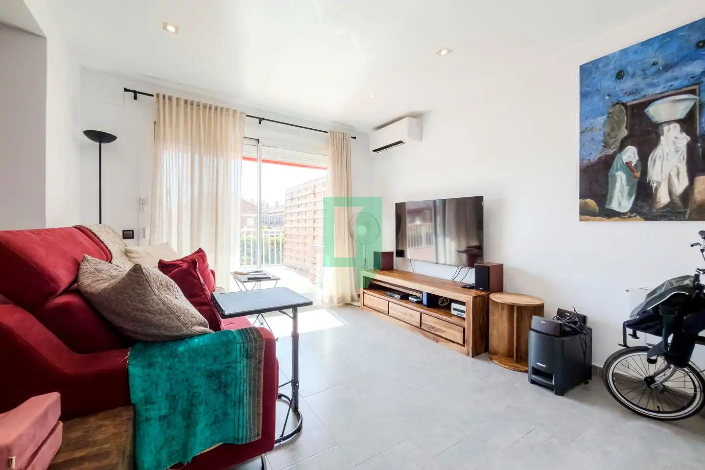 Living room of Flat for sale in Vilassar de Mar  with Air Conditioner, Heating and Terrace