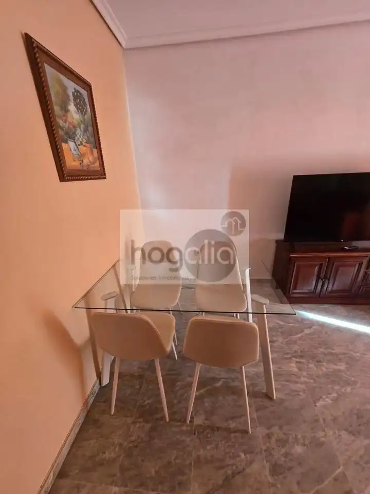Dining room of Flat for rent in Sevilla  with Air Conditioner, Terrace and Swimming Pool