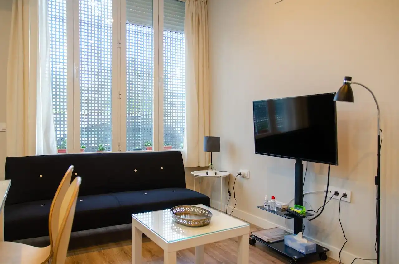 Sala de estar de Estudio en venta en Córdoba con Aire acondicionado y Parquet