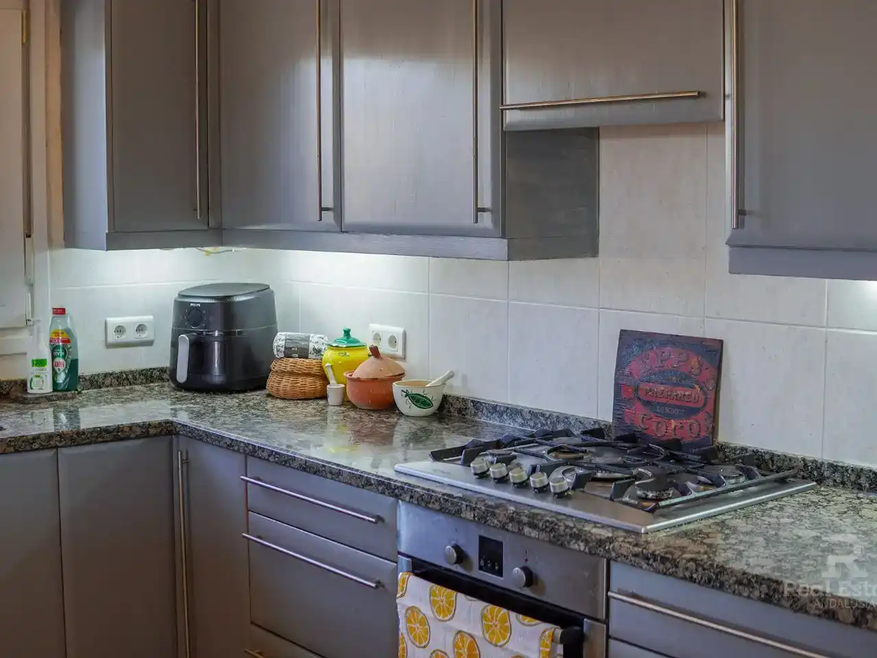 Cocina de Casa o chalet en venta en Cómpeta con Aire acondicionado, Jardín privado y Trastero