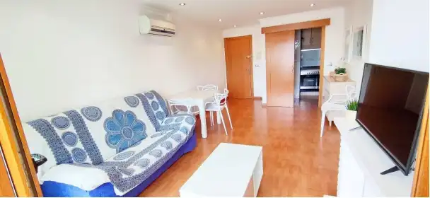 Living room of Flat for sale in Dénia  with Air Conditioner, Heating and Private garden