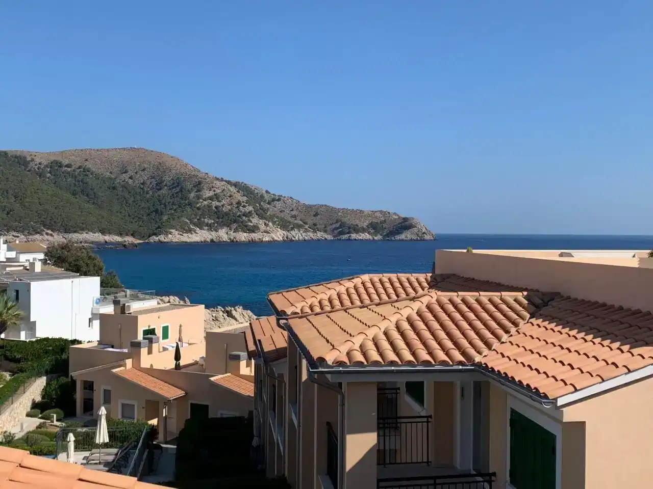 Exterior view of Flat for sale in Capdepera  with Air Conditioner, Swimming Pool and Balcony