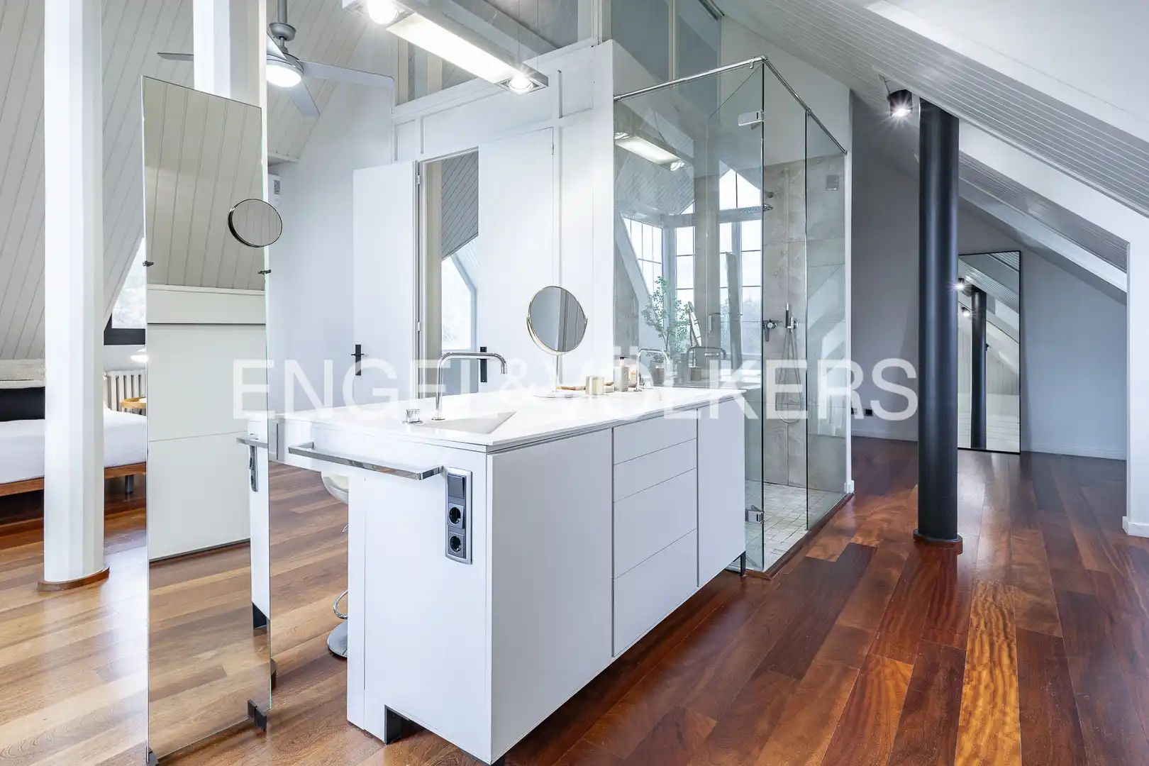 Baño de Casa o chalet en venta en Canovelles con Aire acondicionado, Calefacción y Jardín privado