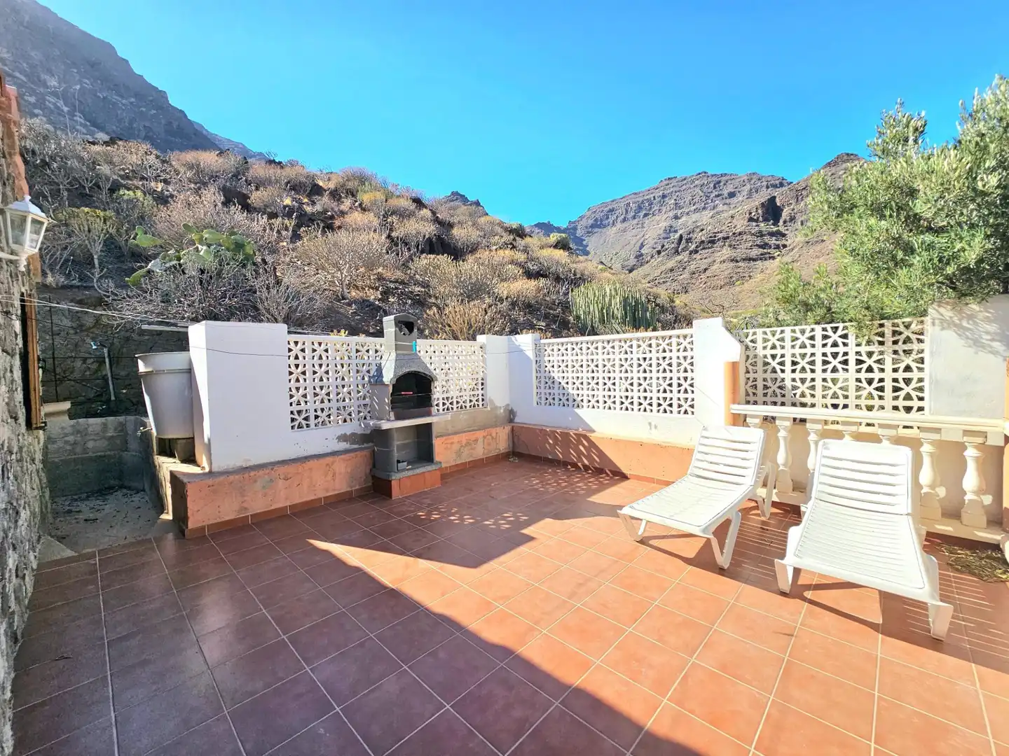 Terraza de Finca rústica en venta en La Aldea de San Nicolás  con Jardín privado, Terraza y Trastero