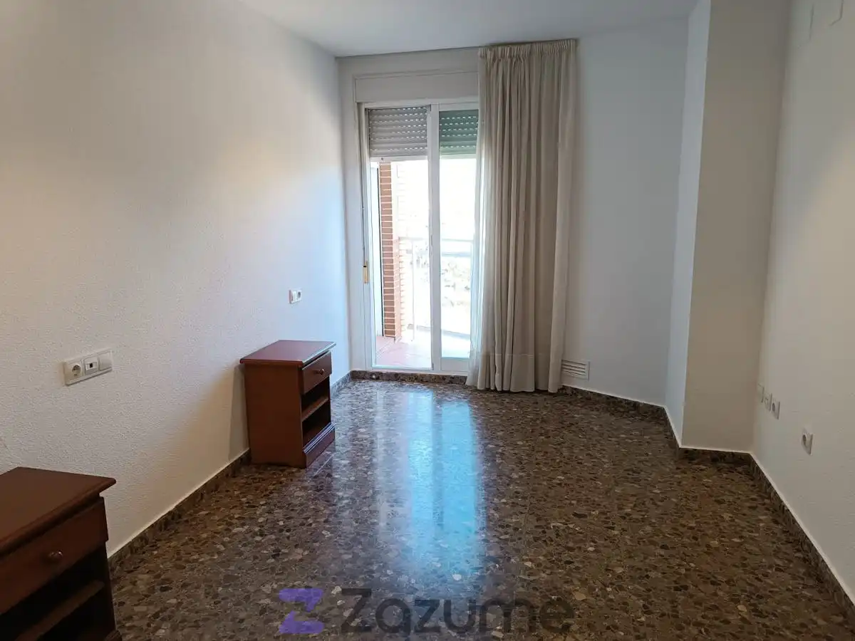 Bedroom of Flat for rent in Castellón de la Plana / Castelló de la Plana  with Air Conditioner, Heating and Terrace