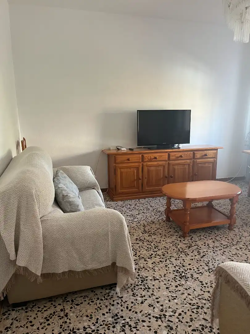 Sala d'estar de Pis de lloguer en Málaga amb Aire condicionat, Calefacció i Terrassa