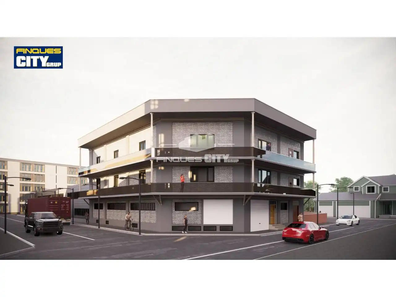 Vista exterior de Edificio en venta en Pineda de Mar
