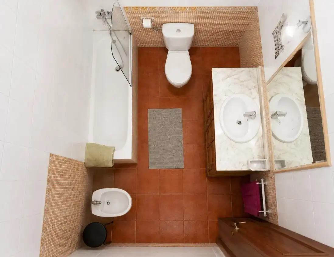 Bathroom of Flat for rent in Madrid  with Heating, Furnished and Balcony