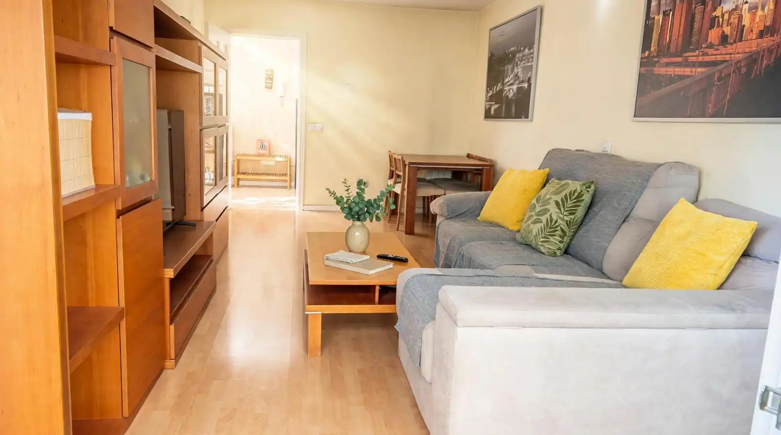 Wohnzimmer von Wohnung zum Verkauf in Humanes de Madrid mit Klimaanlage, Heizung und Terrasse
