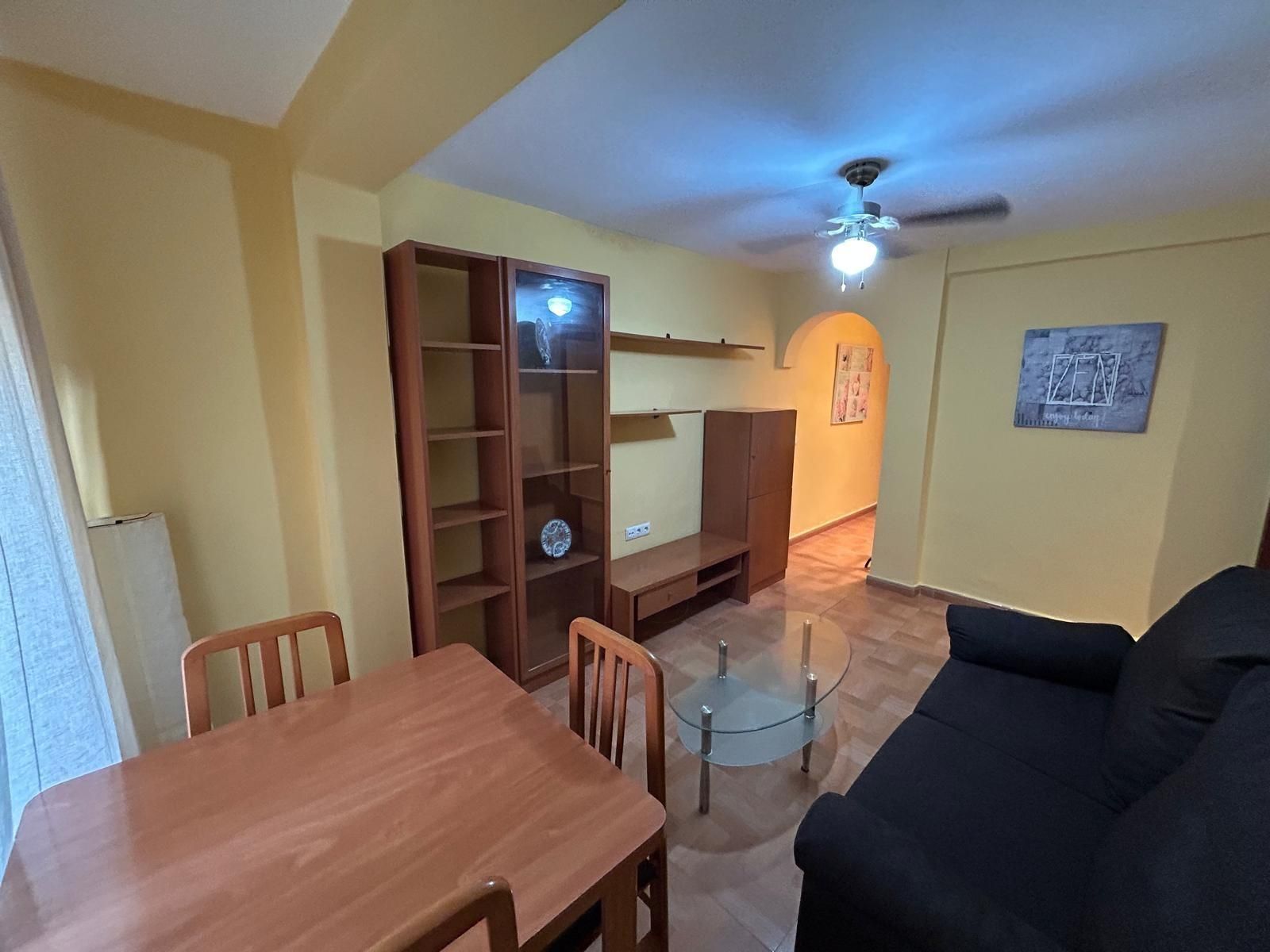 Living room of Flat for sale in Málaga Capital  with Air Conditioner