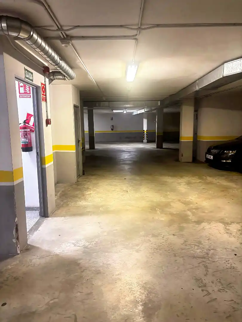 Parking of Flat for sale in Burela  with Heating, Parquet flooring and Storage room