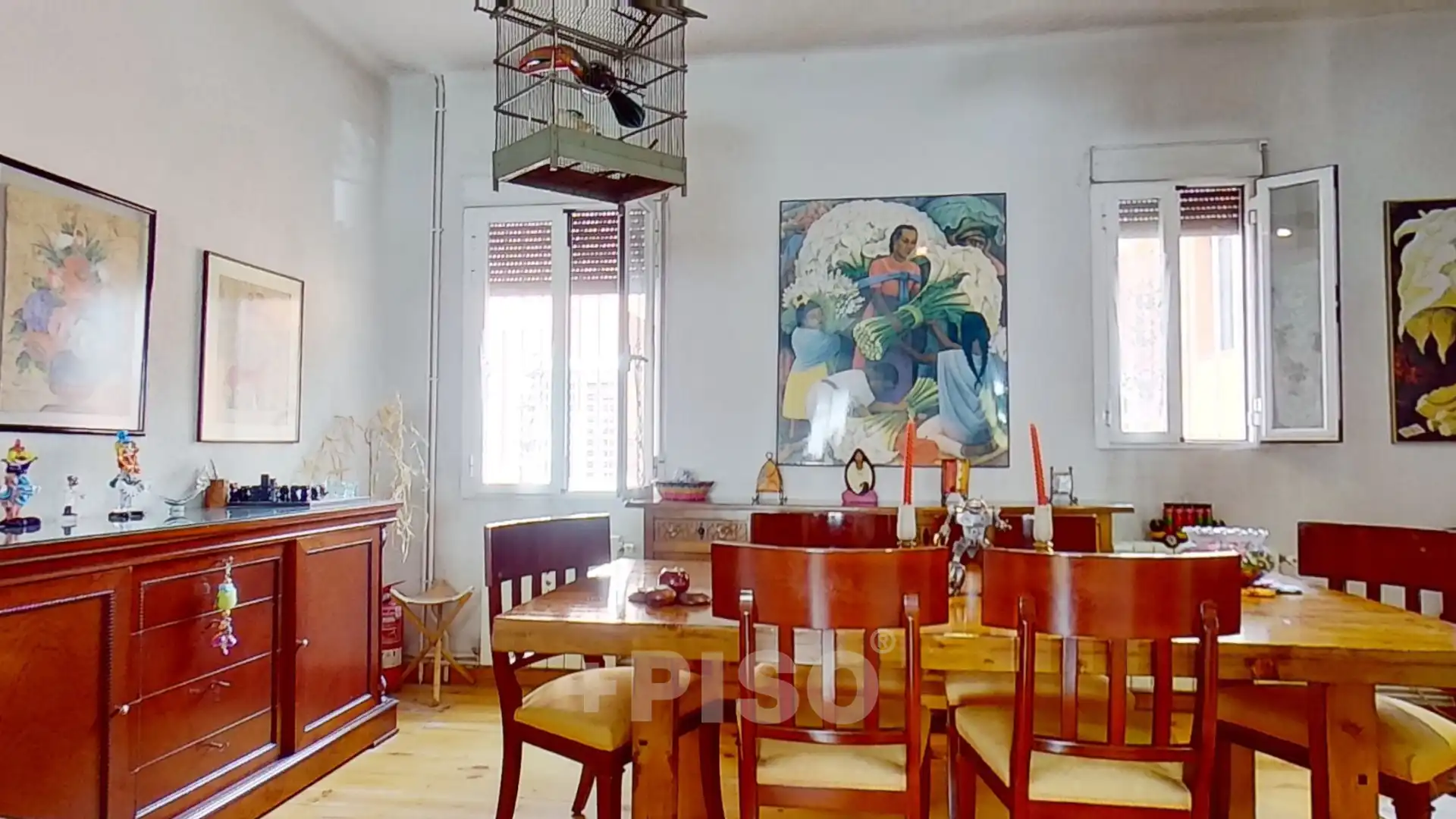 Dining room of Houses for sale in Madrid  with Air Conditioner, Heating and Furnished
