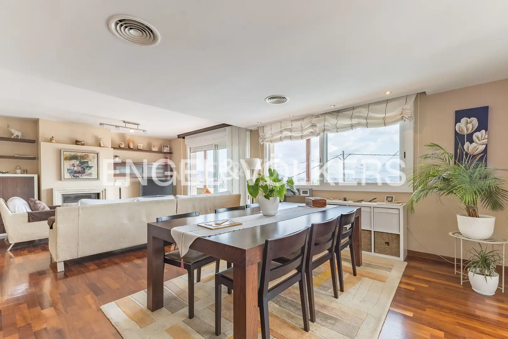 Dining room of Houses for sale in Sant Boi de Llobregat  with Air Conditioner, Heating and Private garden