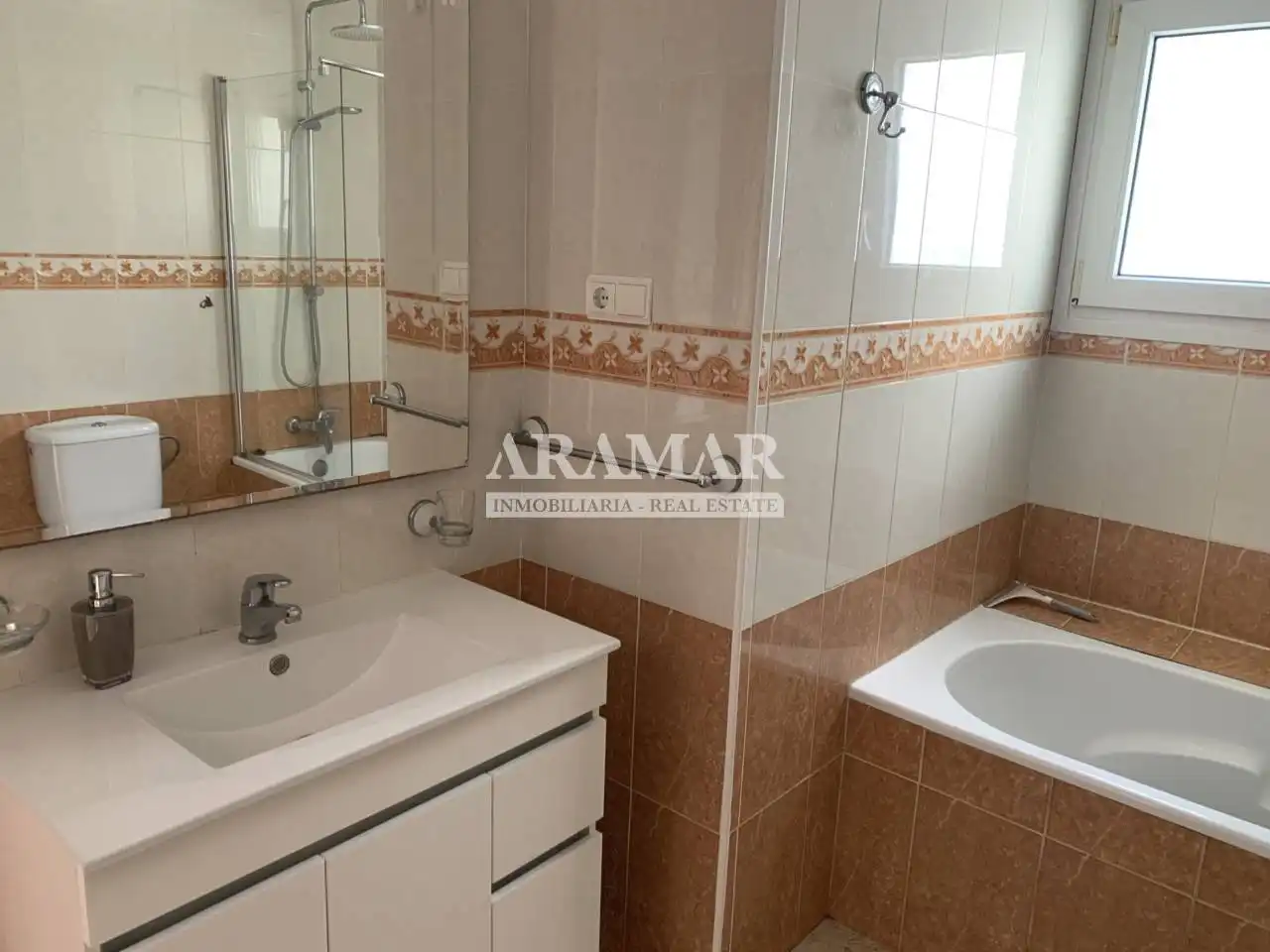 Baño de Apartamento en venta en Dénia con Terraza
