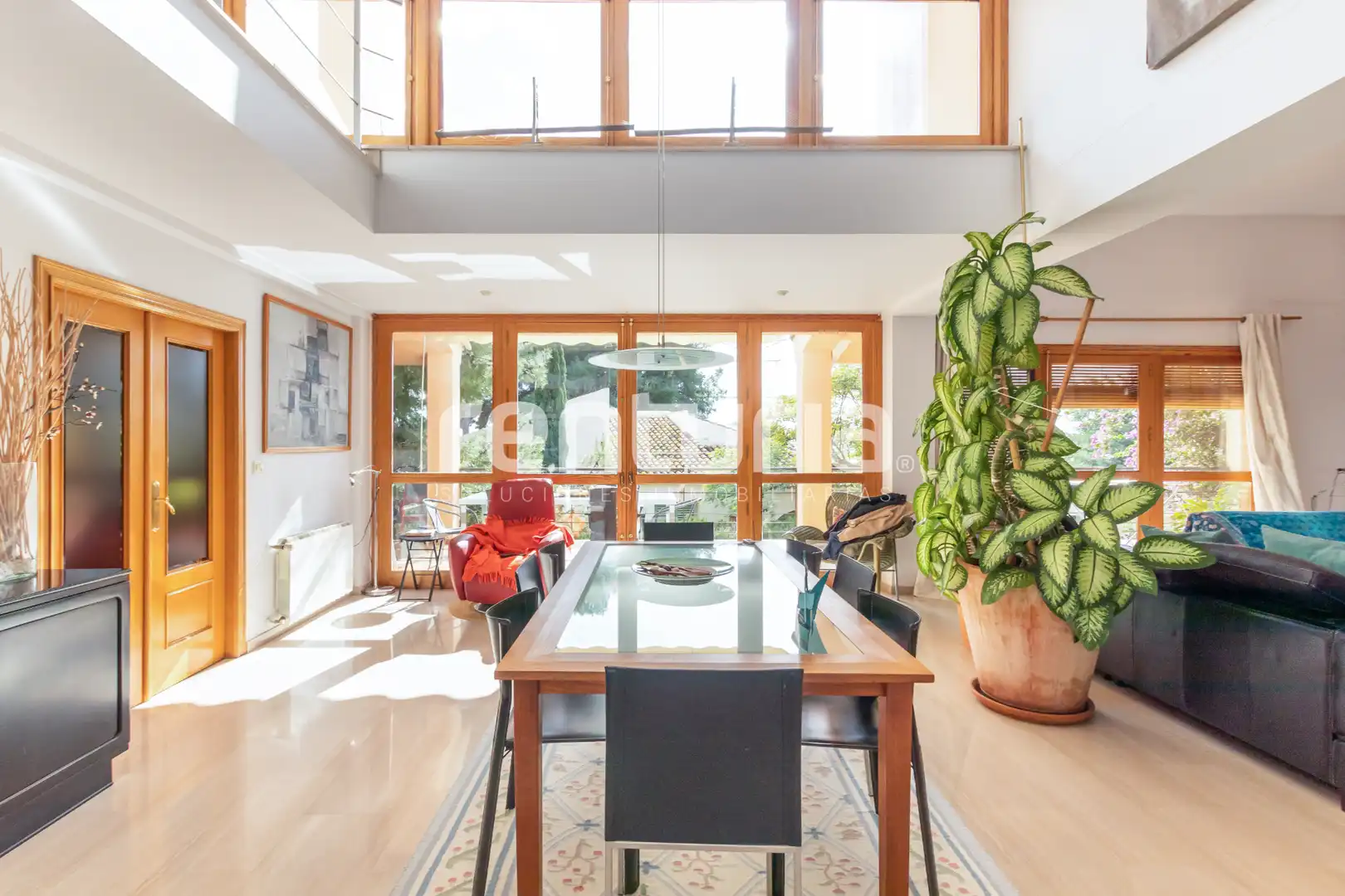 Dining room of Houses for sale in Sagunto / Sagunt  with Air Conditioner, Heating and Private garden