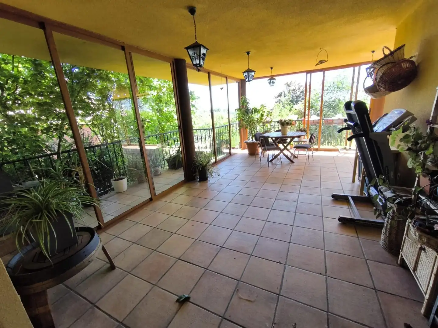 Terraza de Casa o chalet en venta en Villaturiel con Calefacción, Jardín privado y Parquet
