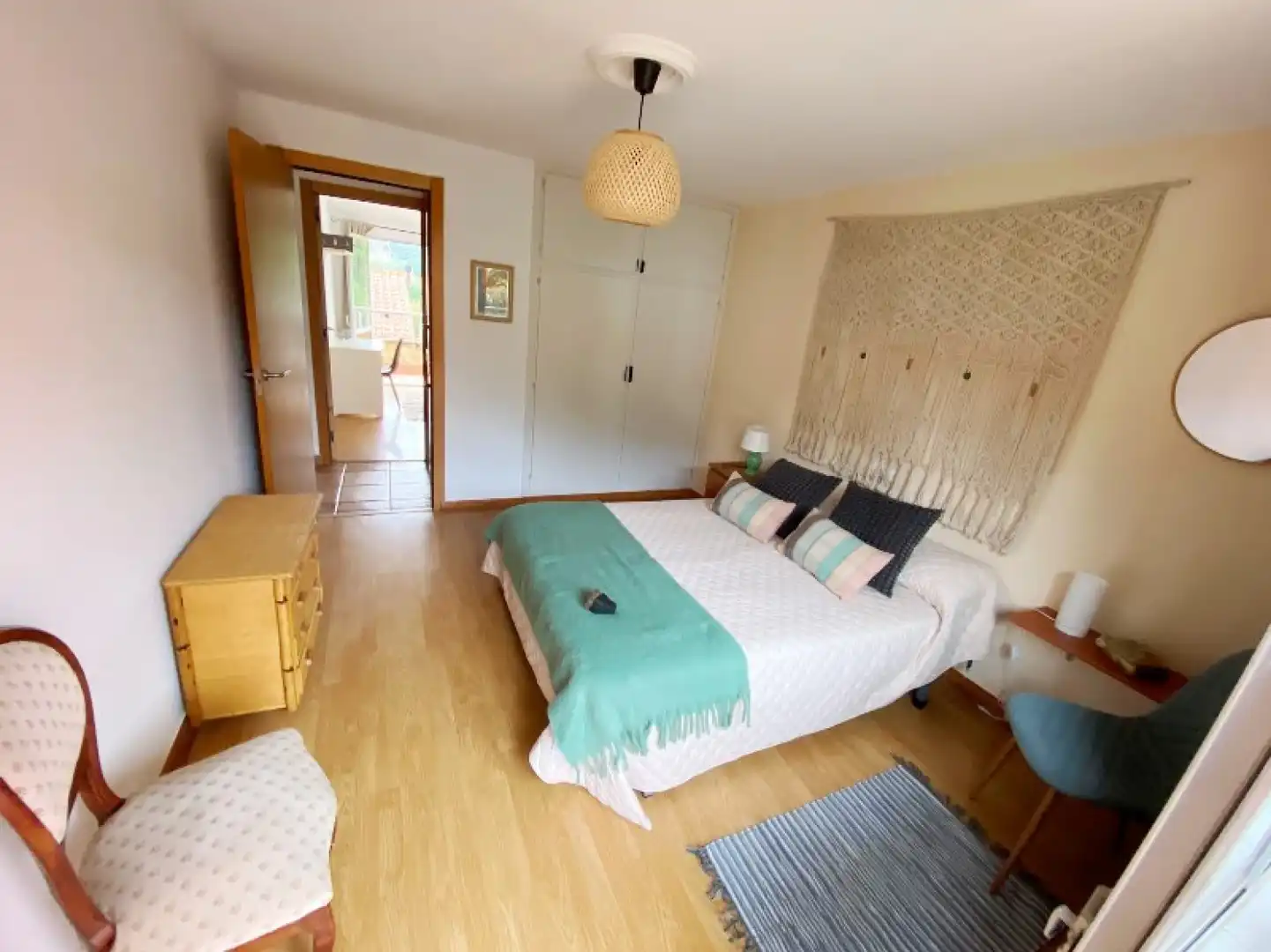 Bedroom of Flat for rent in Alfoz de Lloredo  with Heating and Furnished