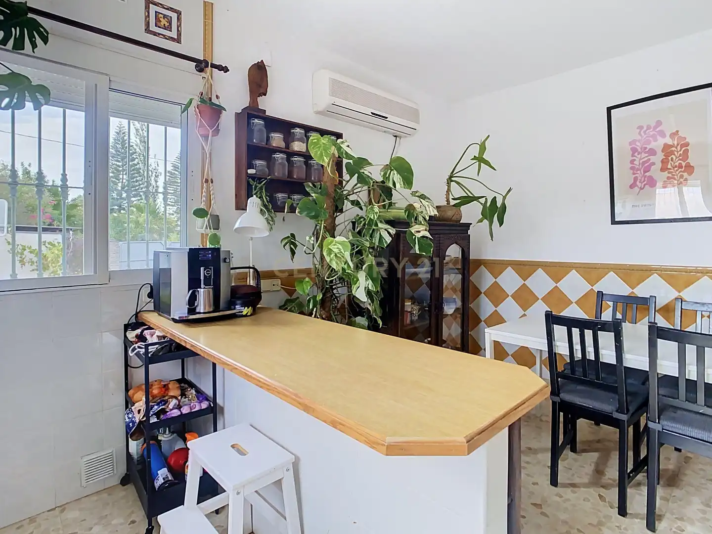 Cocina de Finca rústica en venta en Alhaurín El Grande con Aire acondicionado, Jardín privado y Trastero