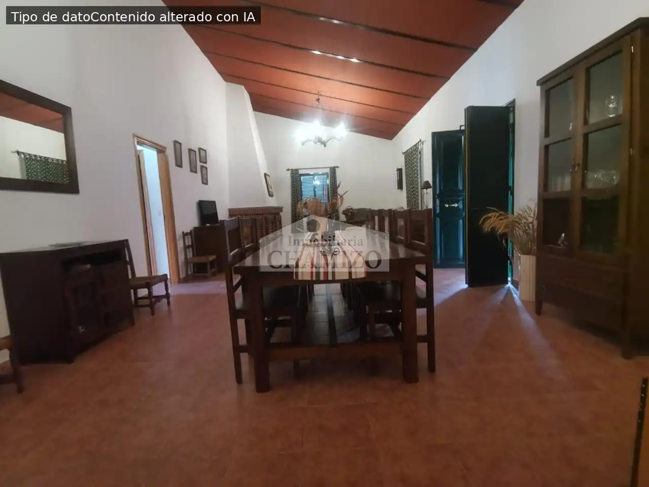 Comedor de Casa o chalet en venta en Campanario con Jardín privado, Trastero y Piscina