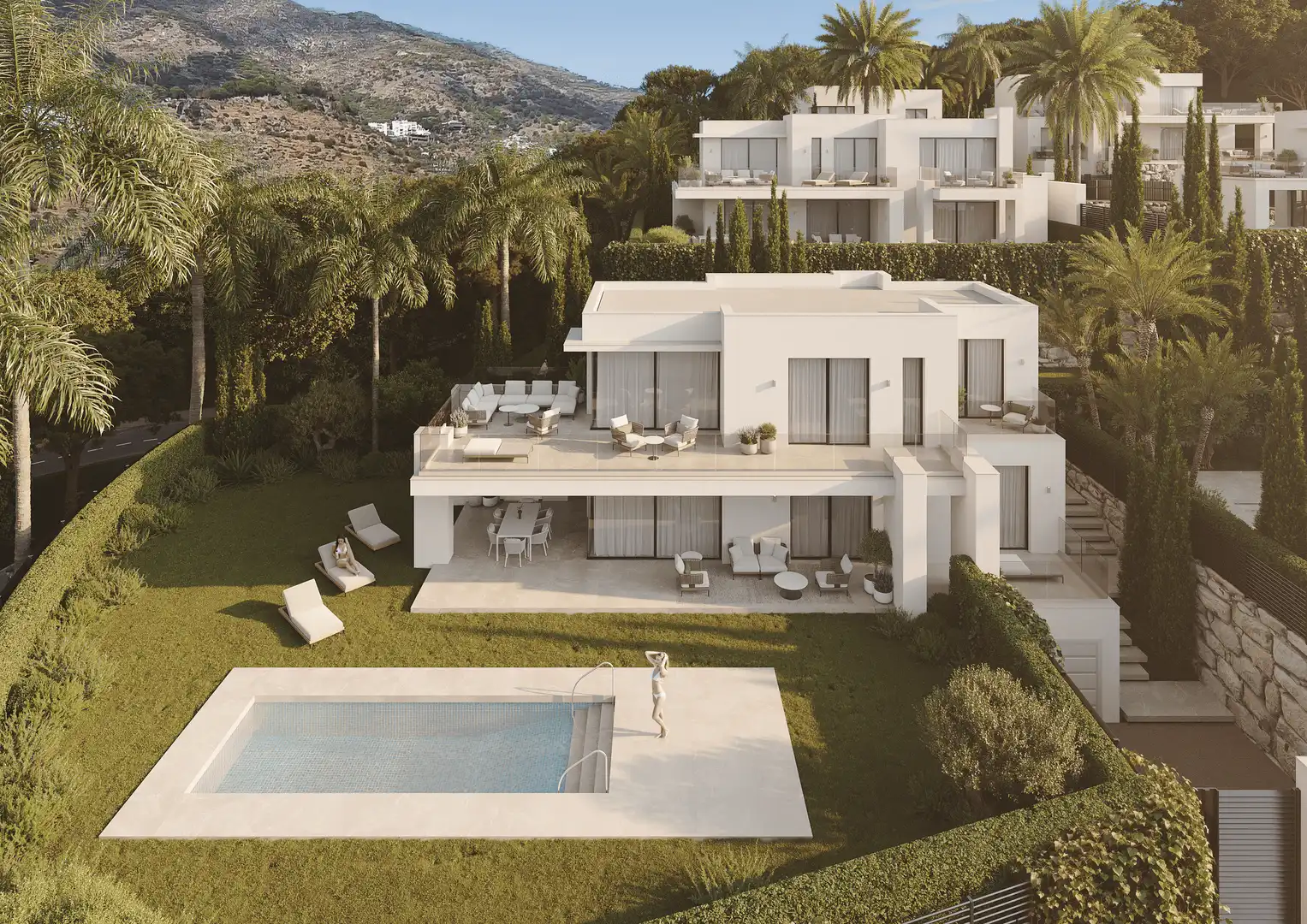 Chalet de obra nueva con piscina en venta en N/A