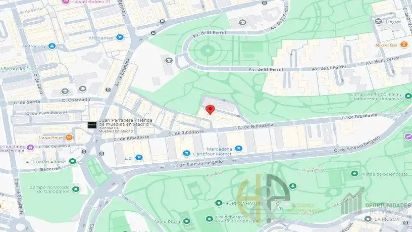 Vista exterior de Piso en venta en Madrid