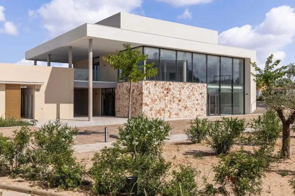 Vista exterior de Ático en venta en Campos con Calefacción, Terraza y Piscina