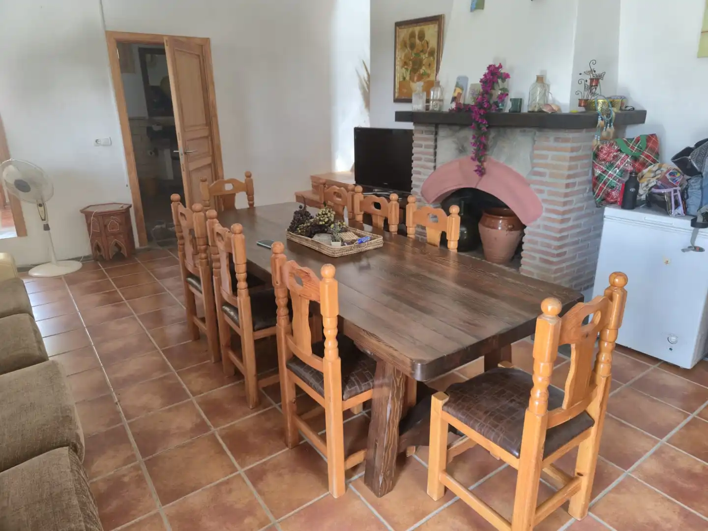 Menjador de Casa o xalet de lloguer en Almuñécar amb Aire condicionat, Calefacció i Jardí privat