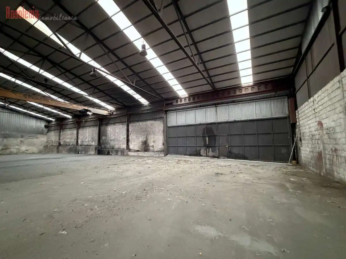 Vista exterior de Nave industrial en venta en As Pontes de García Rodríguez 