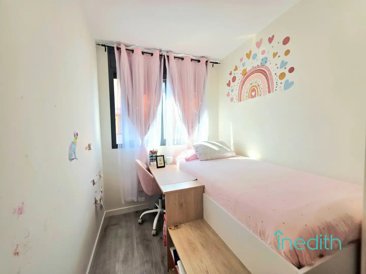 Bedroom of Flat for sale in Castelldefels  with Air Conditioner, Heating and Private garden