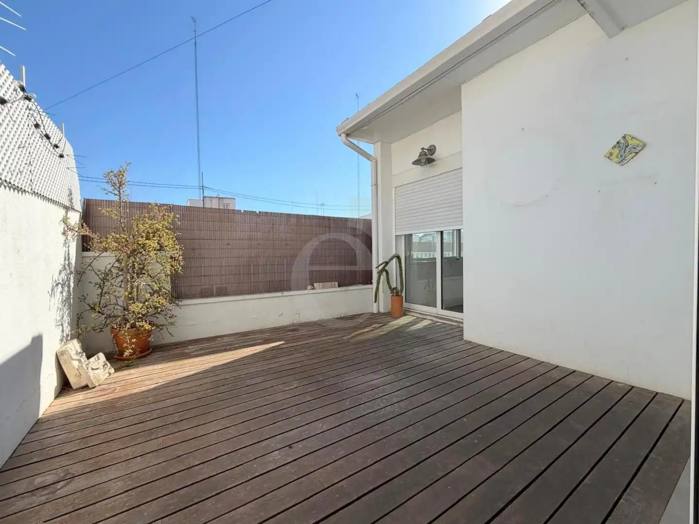 Terrasse von Dachboden zur Miete in Valencia mit Klimaanlage, Terrasse und Möbliert