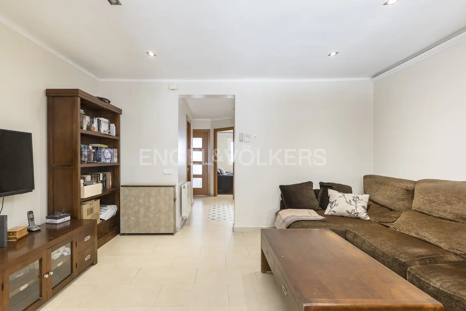 Living room of Houses for sale in Barcelona  with Air Conditioner, Heating and Terrace