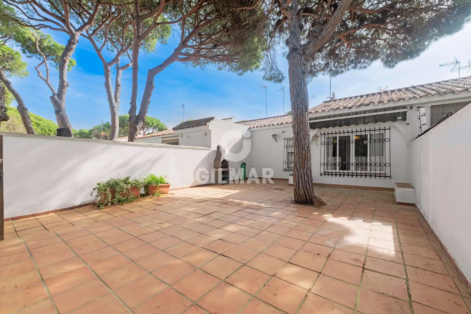 Jardí de Casa adosada en venda en Chiclana de la Frontera amb Jardí privat