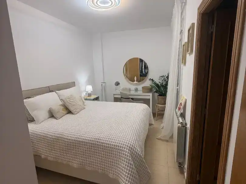 Bedroom of Flat for rent in Calpe / Calp  with Air Conditioner and Balcony