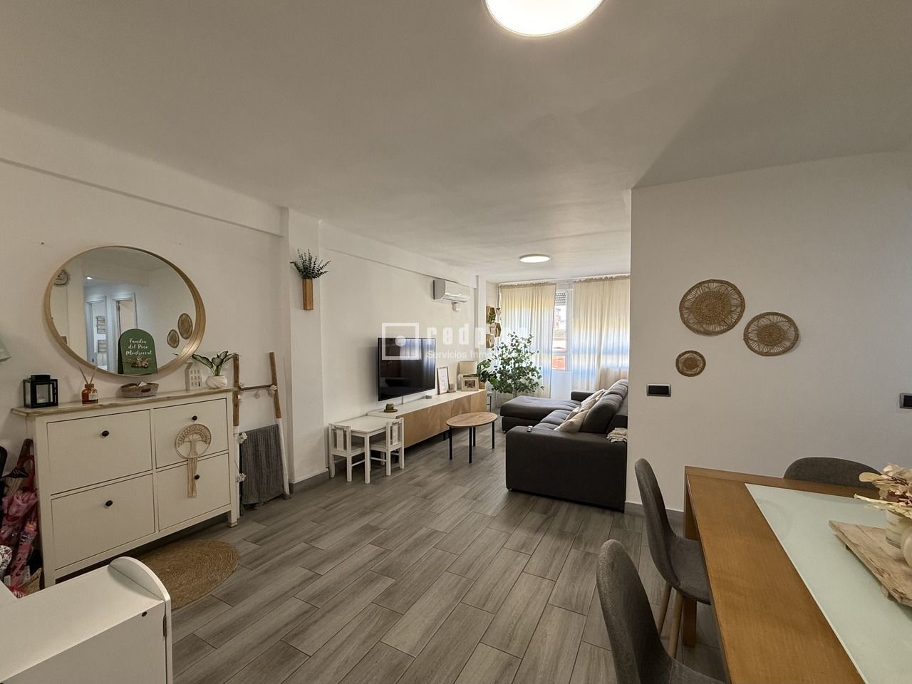 Sala d'estar de Pis en venda en Málaga Capital