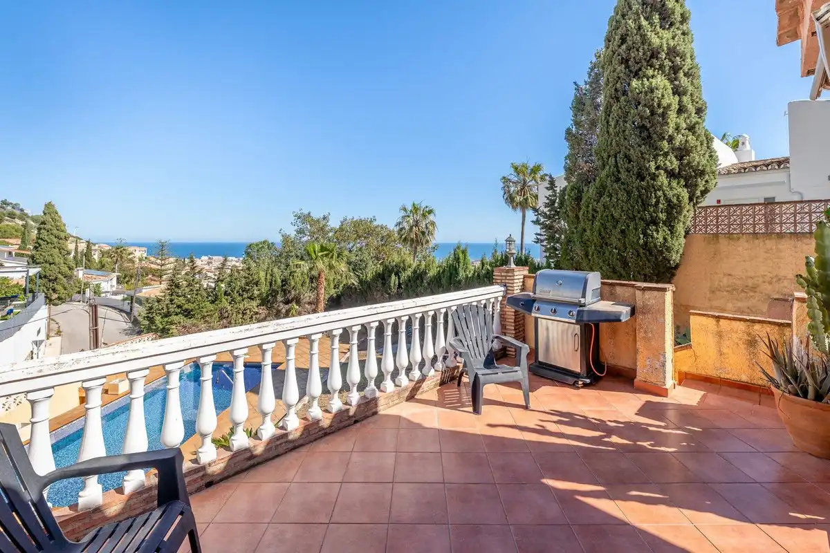 Terrace of Houses for sale in Benalmádena  with Air Conditioner, Private garden and Terrace