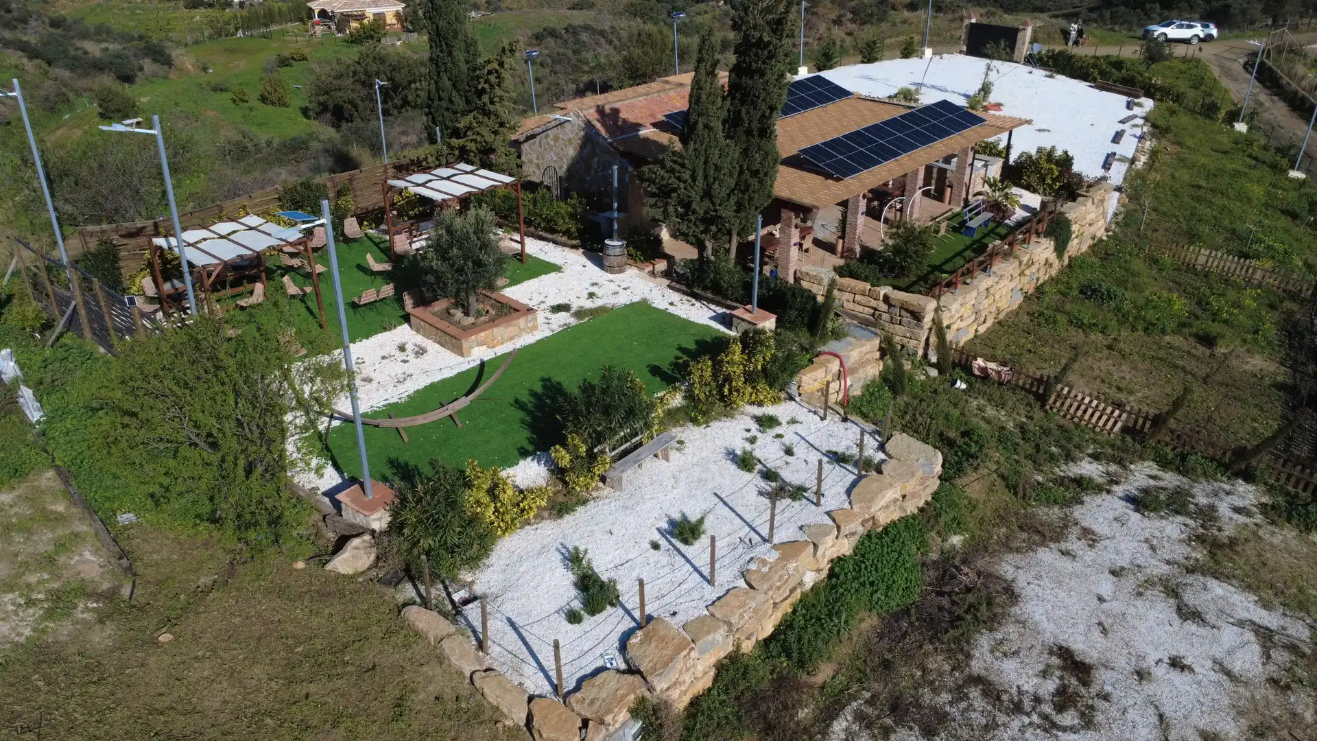 Jardí de Finca rústica en venda en Mijas amb Terrassa