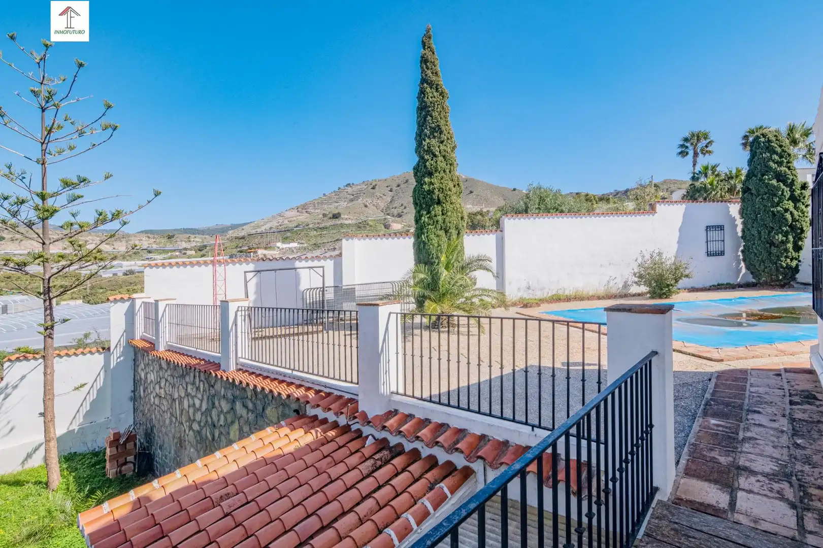 Vista exterior de Casa o chalet en venta en Motril con Jardín privado, Terraza y Piscina