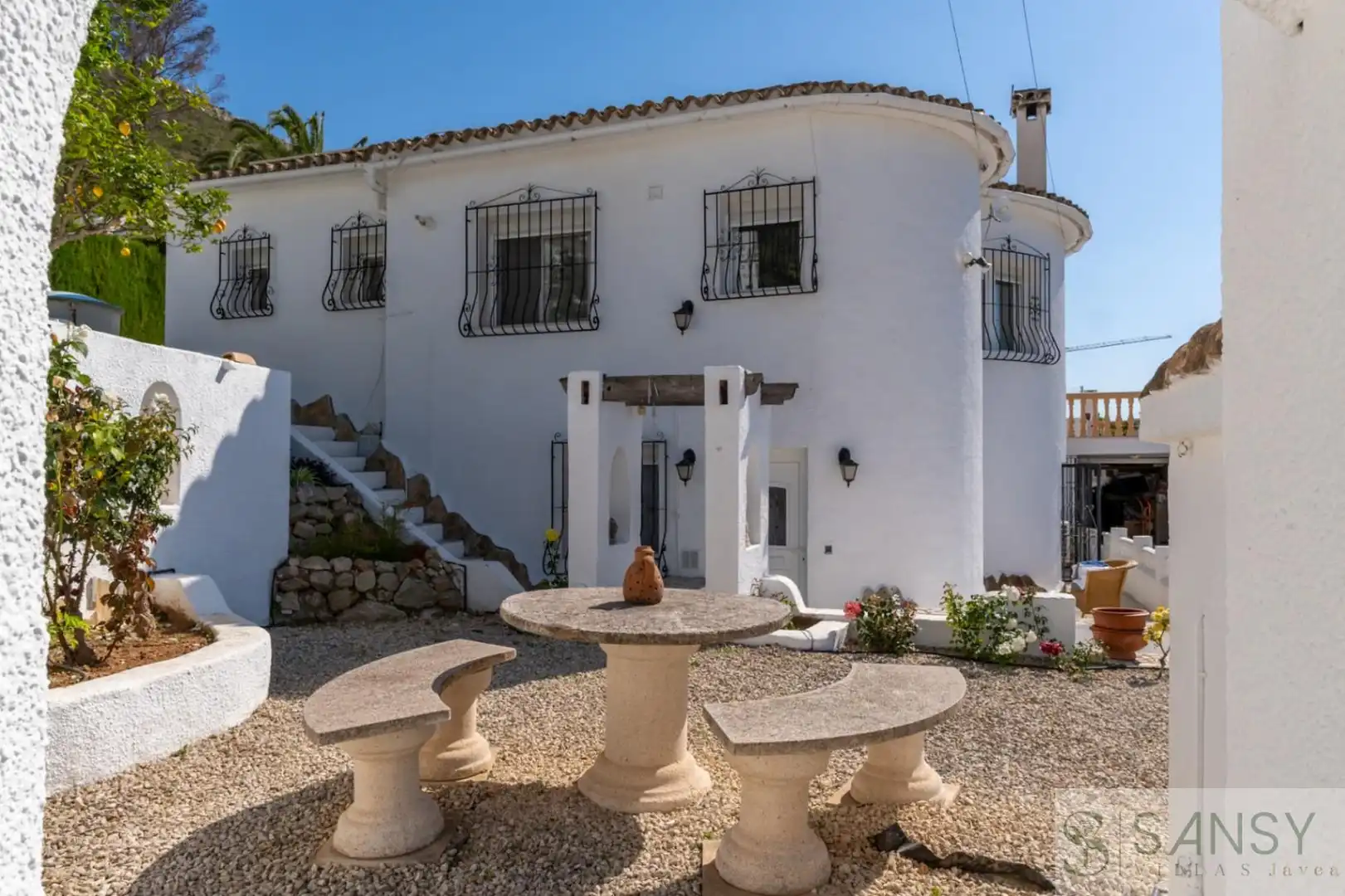 Exterior view of Houses for sale in Jávea / Xàbia  with Air Conditioner, Terrace and Storage room