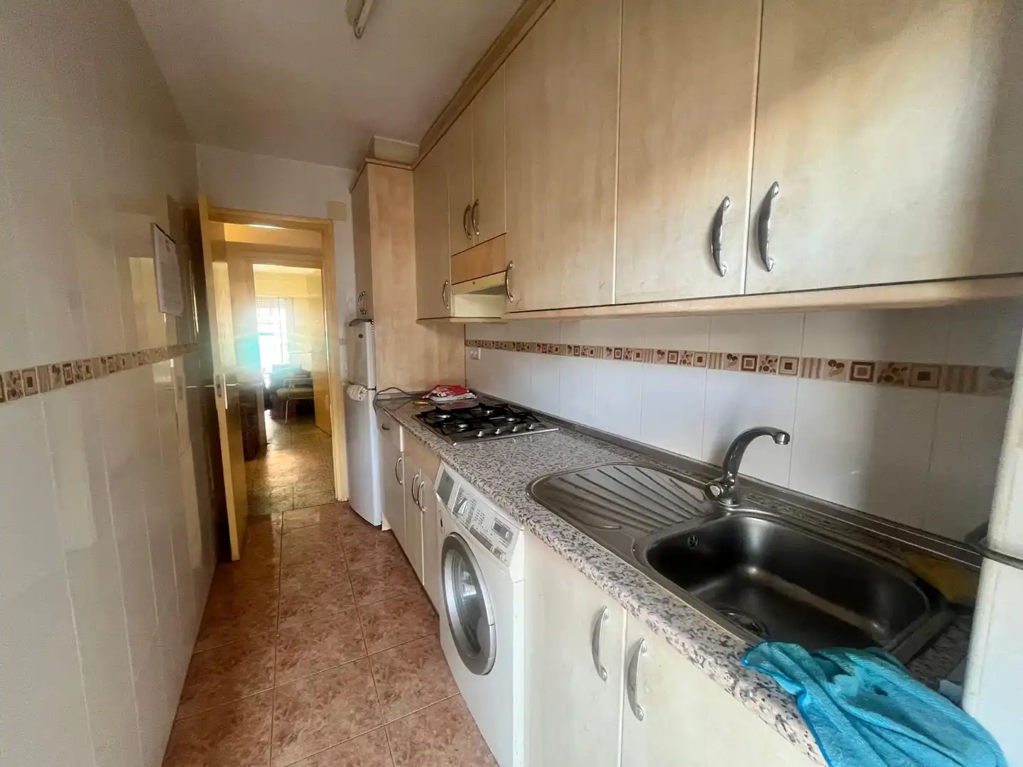 Cuina de Pis en venda en Madrid amb Terrassa, Moblat i Rentadora